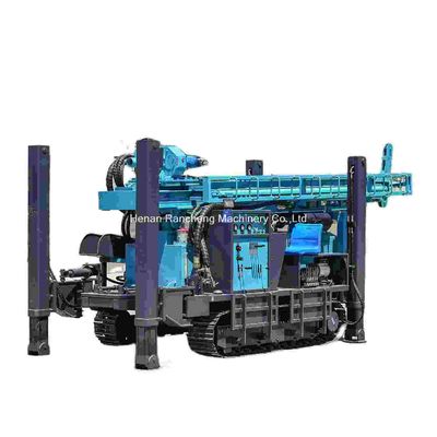 High-Performance 350m Bore Depth Crawler-Mounted Water Well Drilling Machine With 91KW Yuchai Engine