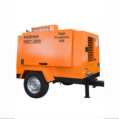 Air Discharge 220cfm 8bar Portable Air Compressor Gtl Power