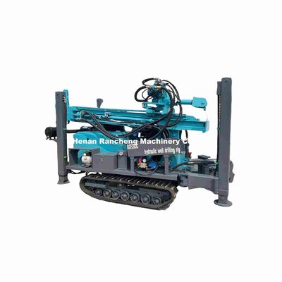 High Efficiency 200m Depth Crawler-Mounted Water Well Drilling Rig Machine