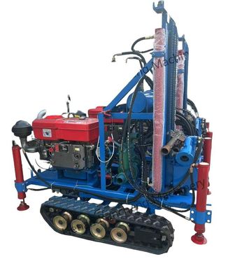 High Efficient Lightweight 160m Small Portable Water Well Drilling Rig With 35HP Engine