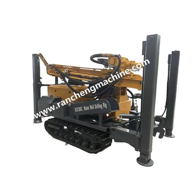 High-Performance 200m Depth Crawler Water Well Drilling Rig With 58KW YuChai Diesel Engine