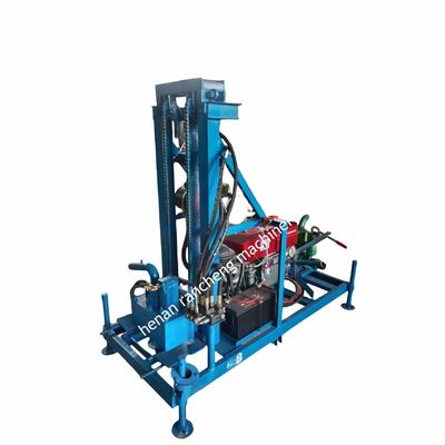 High Performance Portable Water Well Drilling Rig 150m Depth & 450mm Borehole Diameter