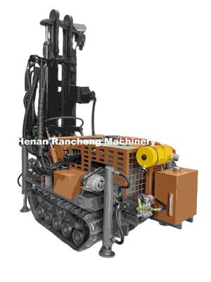 150m Deep Mini Portable Crawler Water Well Drilling Machine For Water Drilling Projects
