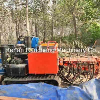 60-80m Depth Small Hydraulic Thrust Boring Machine With 32HP Diesel Engine