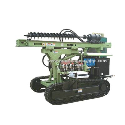 RC130Y Micro Pile Rig Exceptional 400mm Bore Diameter Ideal For Versatile Water Well Auger Pile And DTH Drilling