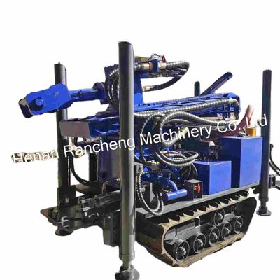 High Performance 180m Small Crawler Water Well Drilling Rig Machine With 77.3KW YuChai Engine