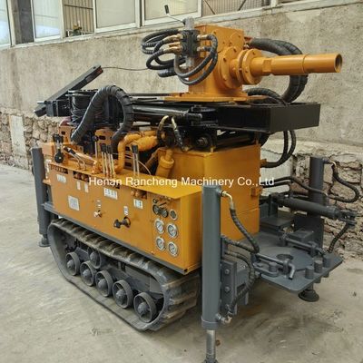 150m Depth Hydraulic Water Well Drilling Machine 90-300mm Diameter With 12T Lifting Force