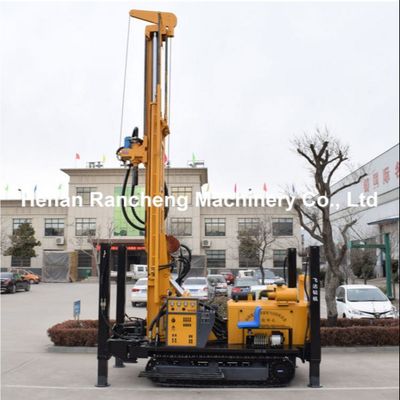 RCF400C 400m Drilling Depth Pneumatic Crawler Water Well Machine Driven By Diesel Engine