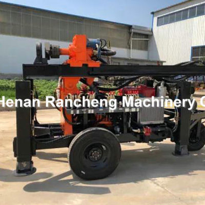 Water Well Drill Rig Crawler Wheel Hydraulic Rock Soil Drilling DTH Tools