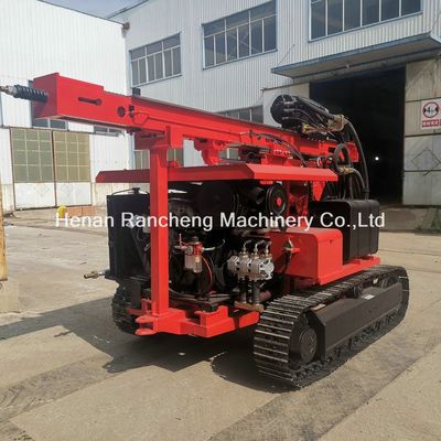 Small Mini Solar Pile Driver With Rotary Motor For Solar Project