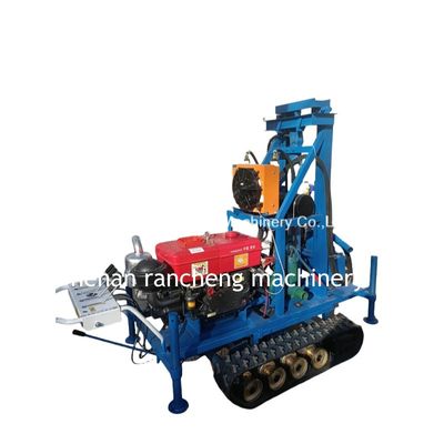 Max Depth 150m RCS200C Rubber Crawler Small Water Well Drilling Rig Machine