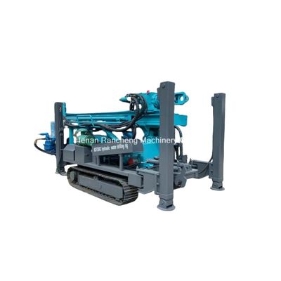 350m Deep Crawler-Mounted Borehole Water Well Drilling Rig Machine
