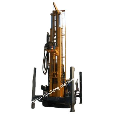 Deep Borehole Water Well 1000m Depth Crawler Mounted Machine 197KW Power