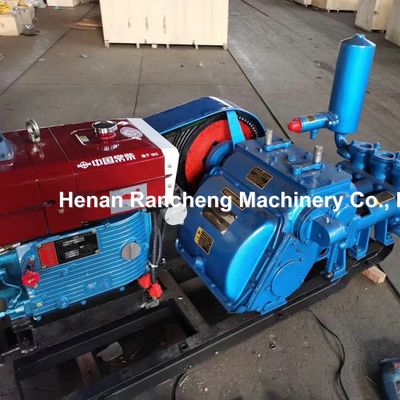 Powerful 100mm Stroke Mud Pump With 65mm Cylinder And 28HP Engine