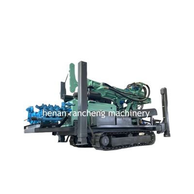 300m Deep Crawler Mounted Water Well Hydraulic Legs Drilling Rig