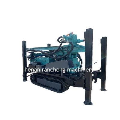 280m Bore Depth Hydraulic Crawler Water Well Drilling Rig Machine