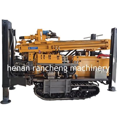 55KW Power 180m Deep Crawler Mounted Water Well Drilling Rig Machine