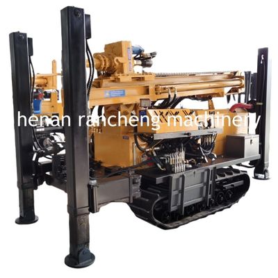 Hard Rock Depth 180m Hydraulic Leg Crawler Water Well Drilling Rig
