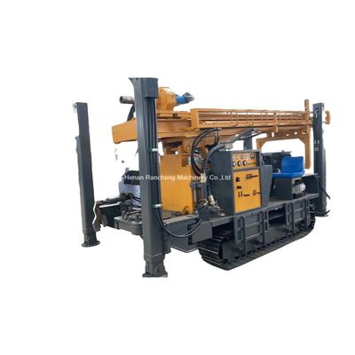 EU Standard Drilling Depth 400 Meters High Hydraulic Crawler Water Well Drilling Rig