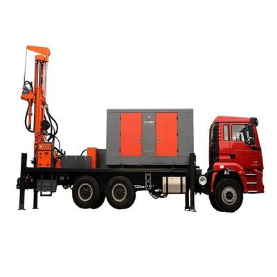 RCF200T Truck-Mounted Drilling Rig With A 6*4 Configuration And A Drilling Depth Of 200 Meters