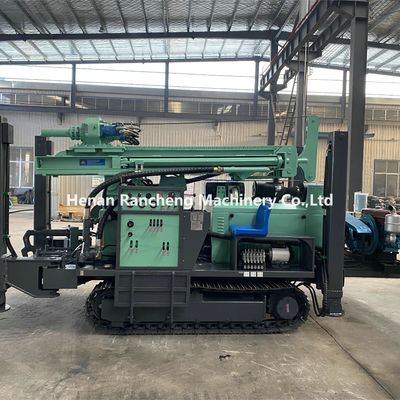 800m 154KW Cu-mmins Hydraulic Crawler Borehole Mining Machine For Rock Drilling
