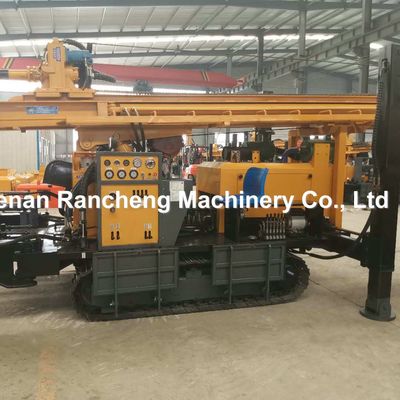 800m Geotechnical Hydraulic Crawler Drilling Machine For Geothermal Air Conditioning