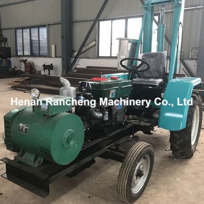 150m DTH Hydraulic Water Well Drilling Rig Machine Portable Pneumatic Tractor Mounted Drilling Rig