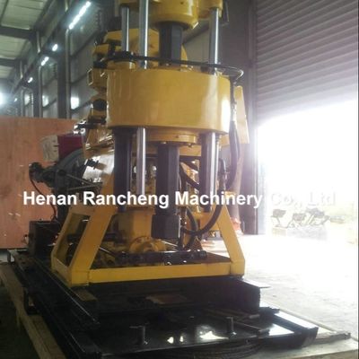130m / 150m / 200m Depth  Small Borehole Drilling Rig With 450mm Stroke
