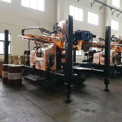RCJ150RC Hydraulic Engineer Drilling Rig For 125W Engine Power 8000N.M Max Output Torque