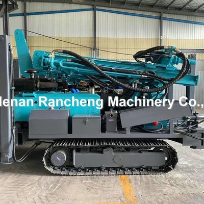 Multifunctional Crawler Borehole Artesian Wells 200m Water Well Drilling Rig Machine