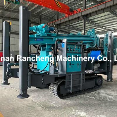 RCF260C Crawler Water Well Drill Rig Hydraulic Rotary Bore Hole 70kw Diesel Water Well Drilling Rig Machine