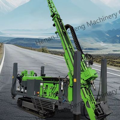 Crawler Mounted Hydraulic Core Drilling Rig RCJ1600C Full Hydraulic Machine With 154KW Cummins Engine