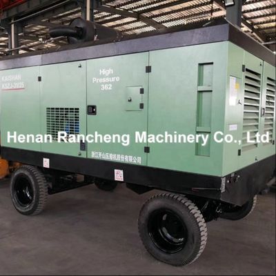 1107CFM 25Bar Diesel Engine Screw Compressors Portable Air Compressors For 2.5-1.8 Mpa Pressure