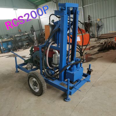 150m 16.2Kw Diesel Full Automatic Screw Thread Portable Water Well Drilling Machine