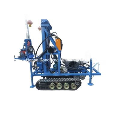 The RCS200C Hydraulic Water Well Drilling Rig Has A Drilling Depth Of 200 Meters