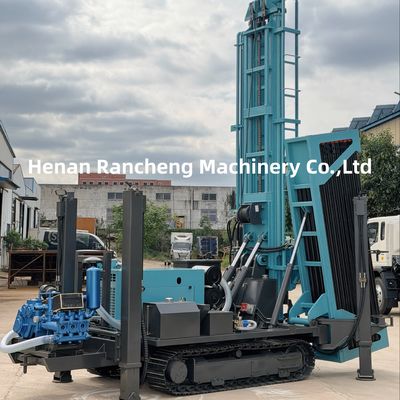Fully hydraulic 800-meter water well drilling rig