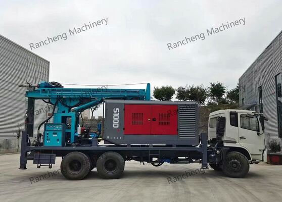 1000m Depth Truck Mounted Borehole Water Well Drilling Rig Machine For Sale