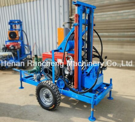 150M Drilling Depth Portable Water Well Drilling Machine With 450mm Borehole Diameter