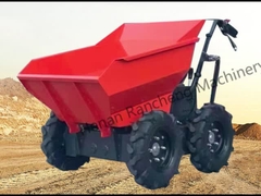 Gas Powered Wheelbarrow Mini Dumper Truck For 300kg Loading With 6.5HP