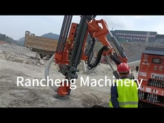 Hydraulic Surface Down-The-Hole Separated (DTH) Drilling Rig For 3200 N.M Rotation Torque