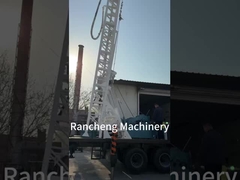 Trailer Water Well Driling Rig With 132KW Cummins Diesel Engine For 600m Water Drilling