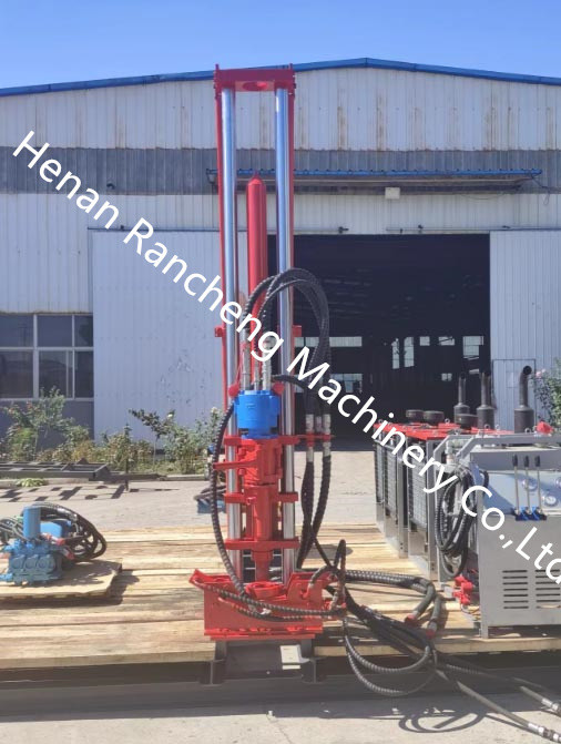 Top Drive Rotation Head Hydraulic Core Drilling Rig Portable Core ...